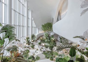 Биоморфные формы. Ресторан от группы Ипполито Флейца